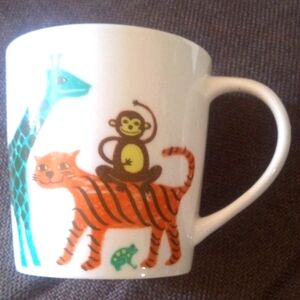 Stabuck's 1998 Zoo animal Mug. 5 oz